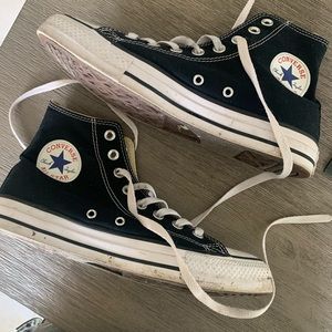 Black and White Converse